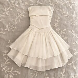 Elegant Cream Kids Dress